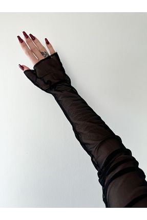 دستکش مشکی زنانه DarkellaStore - کد 889830170