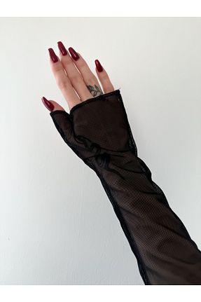 دستکش مشکی زنانه DarkellaStore - کد 889830170