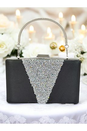 کیف مجلسی مشکی زنانه فلزی Biçanta - کد 889819194