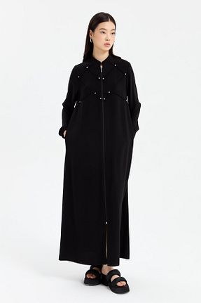 کلاه و ابایا مشکی زنانه Nihan - کد 830582984