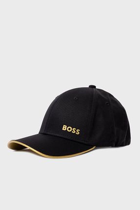 کلاه مشکی مردانه پنبه ای BOSS - کد 889834370
