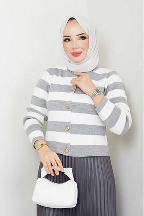 رویه حجاب طوسی زنانه اکریلیک modapark.ist - کد 873325439