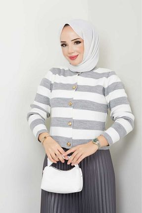 رویه حجاب طوسی زنانه اکریلیک modapark.ist - کد 873325439