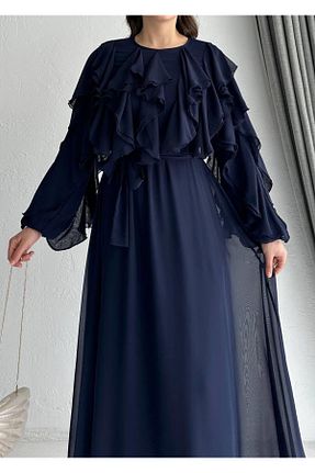 لباس سرمه ای زنانه بافتنی MELEK ARAZ - کد 890533685