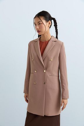 کت حجاب قهوه ای زنانه رگولار Nihan - کد 858283107