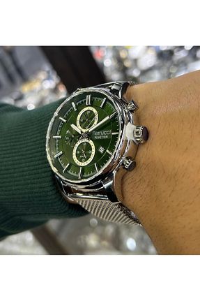 ساعت مچی سبز مردانه 43 میلی متر Ferrucci - کد 889834691