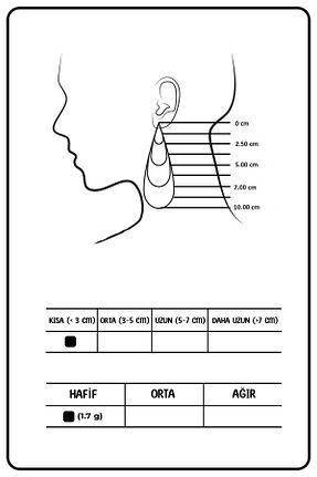 گوشواره جواهر مشکی روکش طلا Glaren - کد 845634563