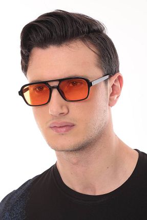 عینک محافظ نور آبی زرد زنانه 46 STAOOM - کد 889862716