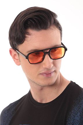 عینک محافظ نور آبی زرد زنانه 46 STAOOM - کد 889862716