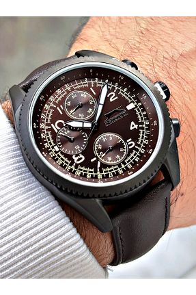 ساعت مچی قهوه ای مردانه 41-45 میلی متر Slazenger - کد 830252821
