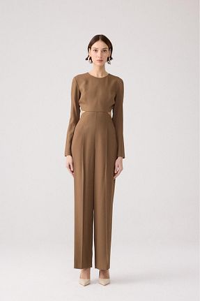 سرهمی قهوه ای زنانه رگولار Rue - کد 889920914