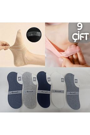 جوراب رنگی زنانه پنبه - الاستین garanti çorap - کد 889931435