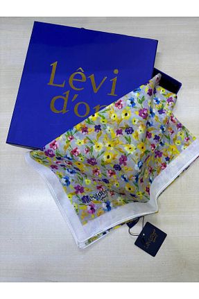 شال طوسی زنانه پنبه پلی استر Levidor - کد 889943386