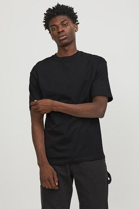 تیشرت مشکی مردانه رگولار Jack & Jones - کد 817214974