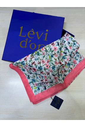 شال بژ زنانه پنبه پلی استر Levidor - کد 889943691