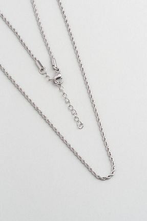گردنبند استیل ( فولاد ) متالیک مردانه استیل ضد زنگ So Chic - کد 889940076