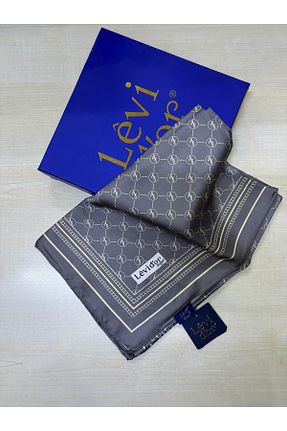 شال طوسی زنانه اکریلیک Levidor - کد 889943715