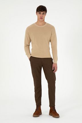 شلوار قهوه ای مردانه بافتنی U.S. Polo Assn. - کد 889951333