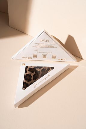 روسری مشکی پلی استر JAWEL - کد 889953687