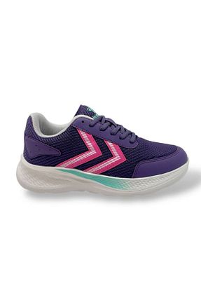 کفش اسنیکر بنفش زنانه بند دار hummel - کد 889964777