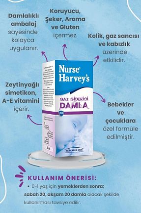 قطره، سرم و اسپری Nurse Harvey