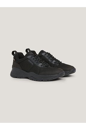 کفش اسنیکر مشکی مردانه بند دار Tommy Hilfiger - کد 760356309