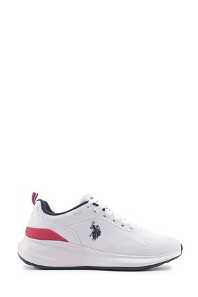 کفش اسنیکر سفید مردانه بند دار U.S. Polo Assn. - کد 825357308
