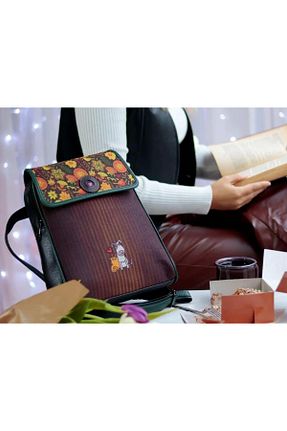 کوله پشتی مشکی زنانه پارچه ای HOODİEMOUSE - کد 890091185