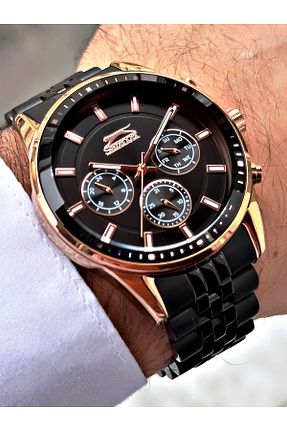 ساعت مچی نباتی مردانه 41-45 میلی متر Slazenger - کد 890093116