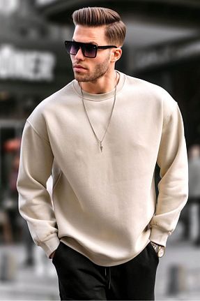 سوئیشرت بژ یقه دوچرخه Madmext - کد 411470665