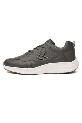 کفش پیاده روی طوسی زنانه چرم مصنوعی hummel - کد 839261333