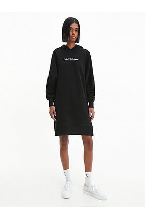 لباس مشکی زنانه بافتنی Calvin Klein - کد 470889244