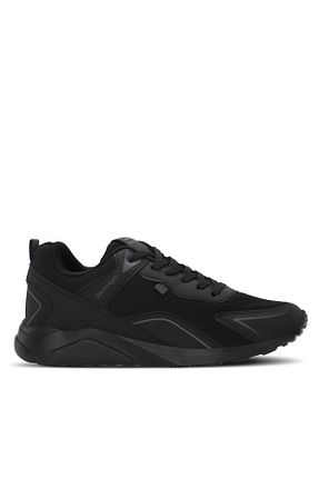 کفش اسنیکر مشکی مردانه بند دار Slazenger - کد 890126498