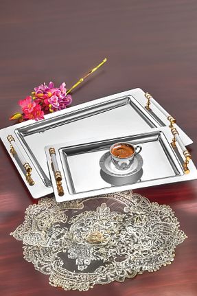 سینی متالیک استیل ضد زنگ Porsima - کد 878904865