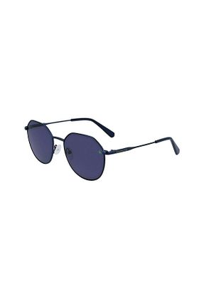 عینک آفتابی سرمه ای زنانه UV400 Calvin Klein - کد 788380428