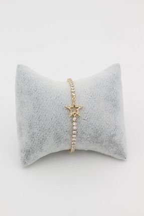 دستبند استیل (فولاد) زرد زنانه استیل (فولاد) XUPING JEWELRY - کد 873404735