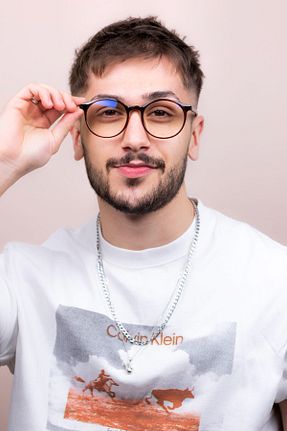 عینک محافظ نور آبی قهوه ای زنانه مات Focus On - کد 100206491