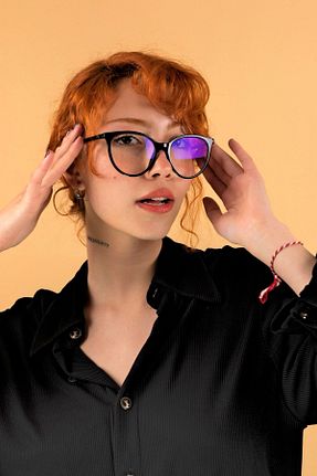 عینک محافظ نور آبی مشکی زنانه مات Focus On - کد 446306356