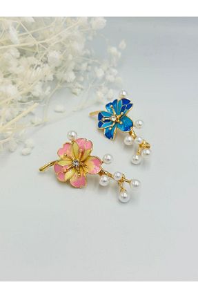 سنجاق سینه صورتی زنانه فلزی MyladyAccessoriess - کد 890158732