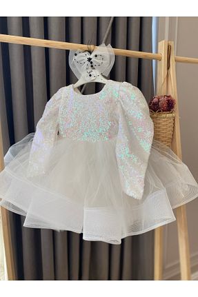لباس سفید بچه گانه بافتنی Baby - کد 873306215