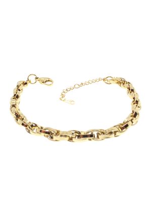 دستبند استیل (فولاد) طلائی زنانه استیل (فولاد) Vitastyle - کد 890203866