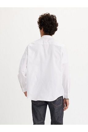 پیراهن سفید مردانه رگولار Levi