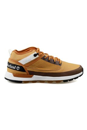 بوت / نیم بوت زرد مردانه چرم مصنوعی Timberland - کد 890206760