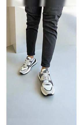 کفش اسنیکر سفید مردانه چرم اصل shop - کد 890295970