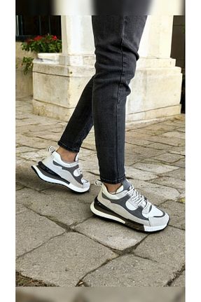 کفش اسنیکر سفید مردانه چرم اصل shop - کد 890295970