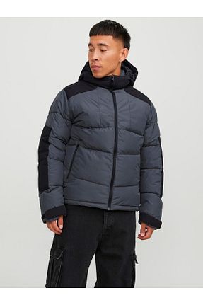 کاپشن مشکی مردانه پلی استر Jack & Jones - کد 750031762