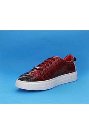 کفش کژوال قرمز مردانه پاشنه کوتاه (1 - 4 سانتی متر) GROZ STORE - کد 890299245