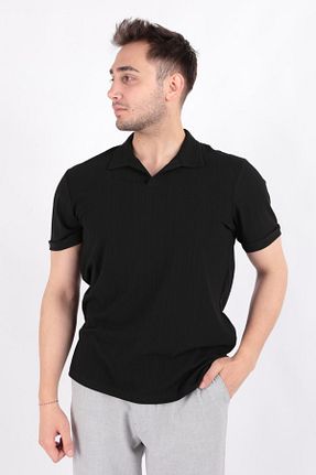 تیشرت مشکی مردانه رگولار Cazador - کد 819969916