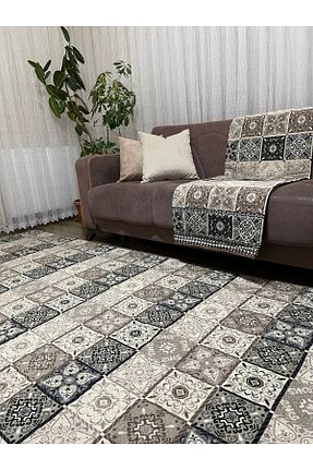 کاور مبل بژ پنبه Lıvory - کد 890980890