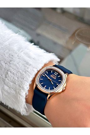 ساعت مچی سرمه ای زنانه 36-40 میلی متر Slazenger - کد 793545167